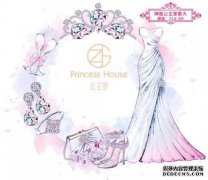 三件公主裙，结合了手工编织的钩环织物，围绕